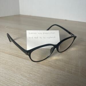 Tom Ford TF5421 001 Eyeglasses Frames Only Black MISSING PARTS 53-14-140